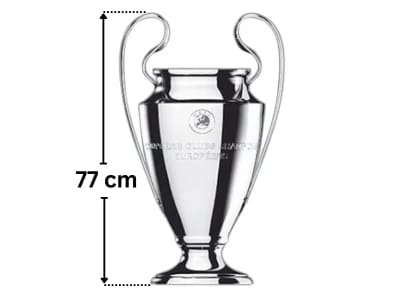 Champions League trophy sports football 77cm