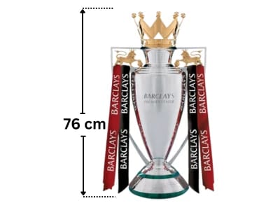 Premier League trophy sports football 76cm