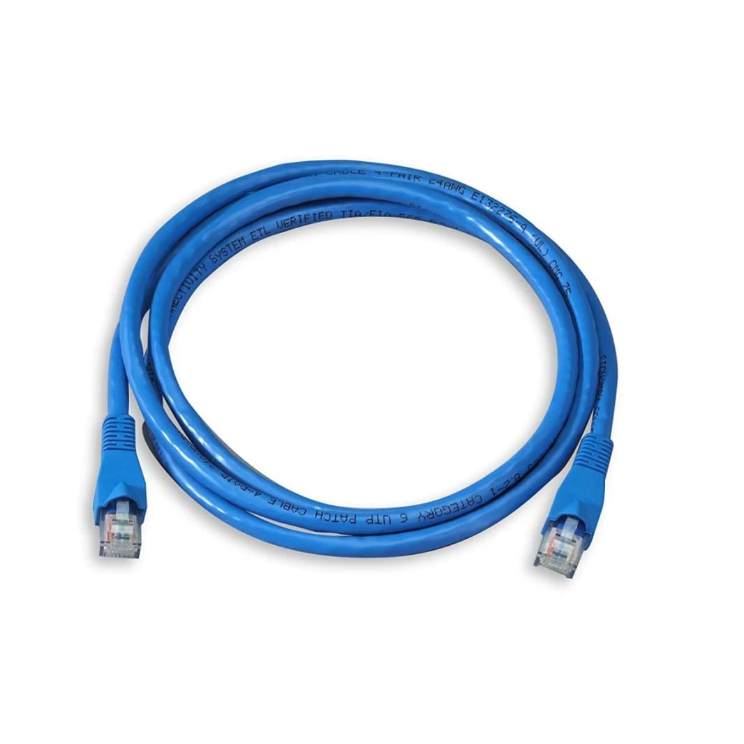 كابل D-Link Cat6 UTP بطول 1 متر، 24AWG، أزرق