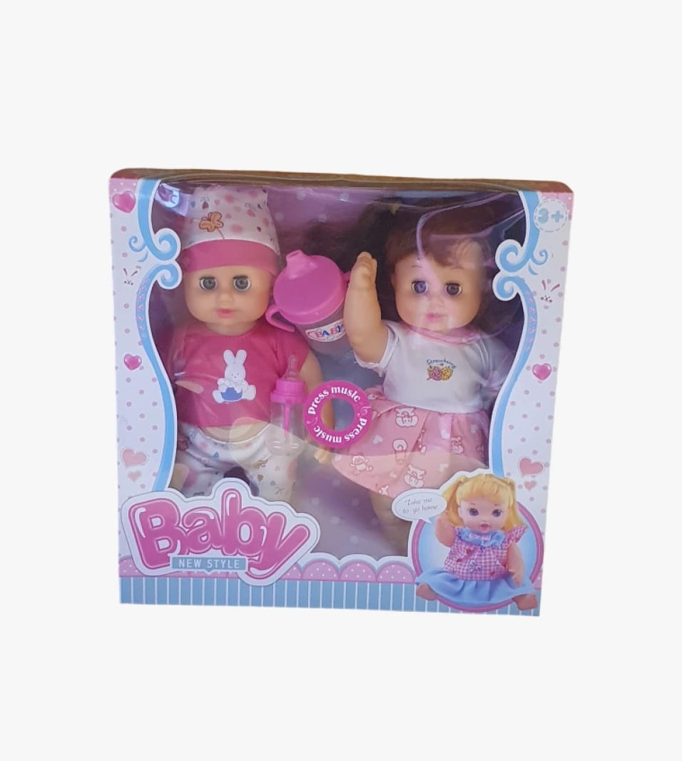 Baby New Style Doll Set Beautifully Designed for Boys and Girls to Explore Fun and Imagination.