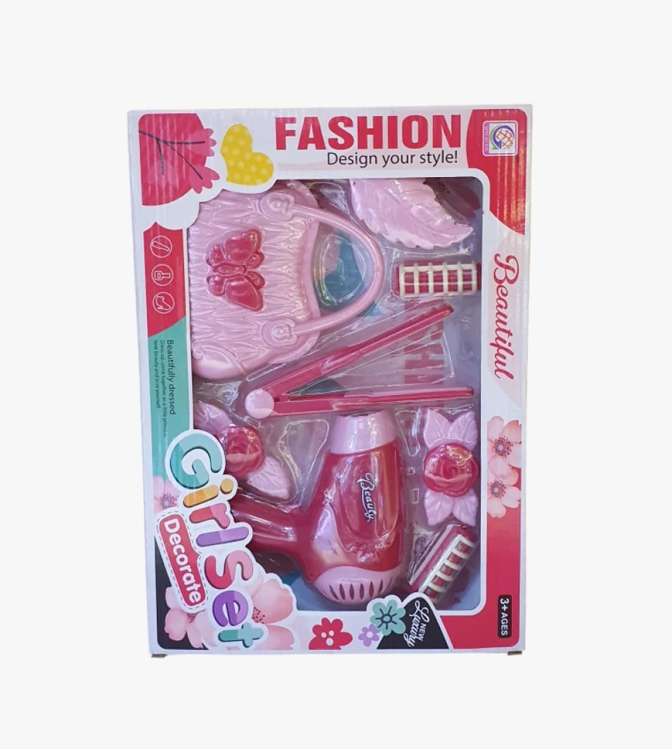 Luxury Fashion Girl Toy Set for Styling and Decorating - Little Princess Design