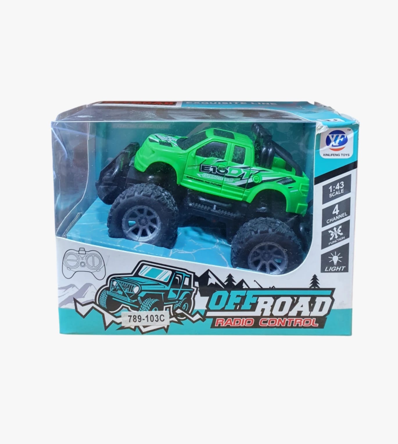 Xinfeng Offroad Radio Control Car for Kids with Vibrant Colors and 4-Channel Movement