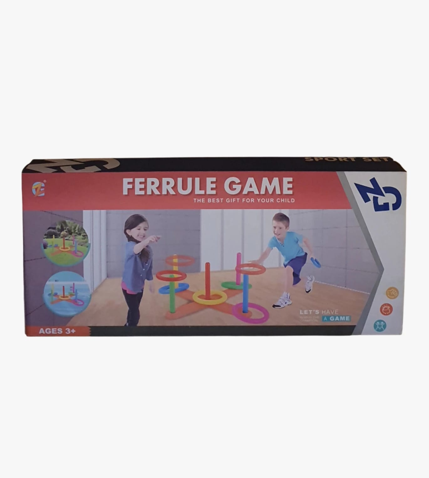 Exciting Ring Toss Sports Game for Young Children and Friends with Fun Design to Enhance Physical Activities