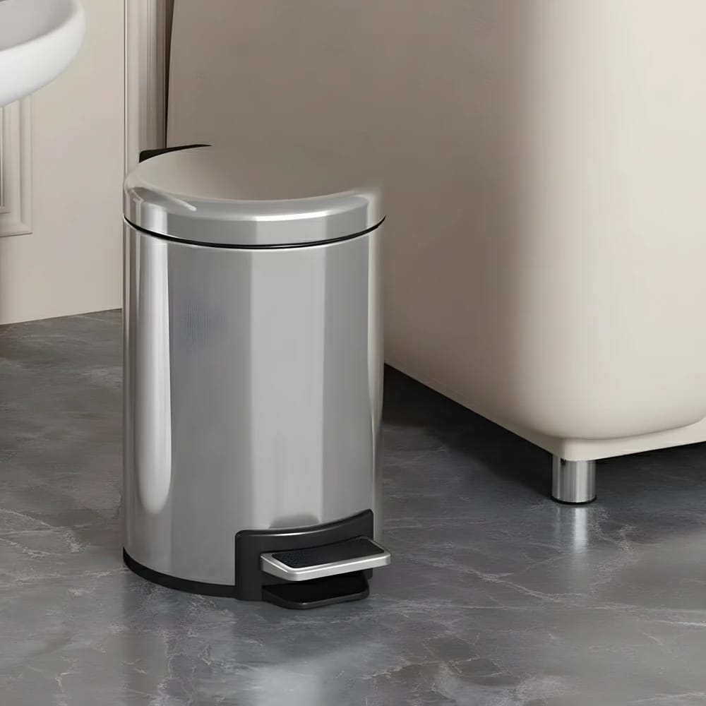 Stainless Steel Trash Can 12 L