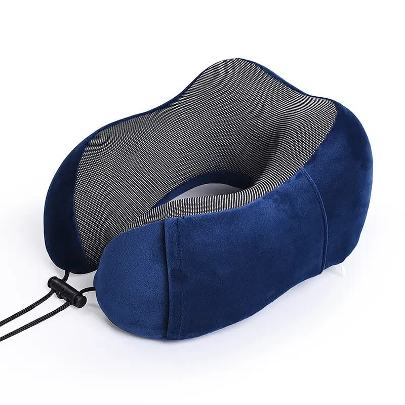 Medical Memory Foam Neck Pillow for Travel and 360 Degree Support