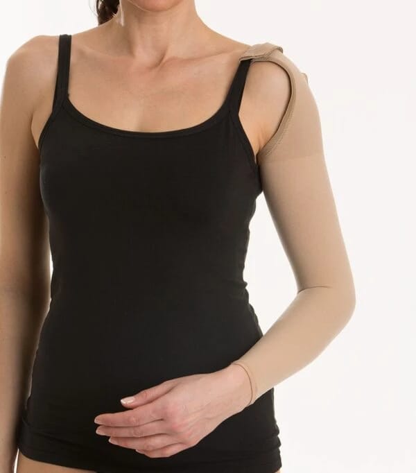 MEDICAL LINE | Class 2 | Arm sleeve with bra strap hooks