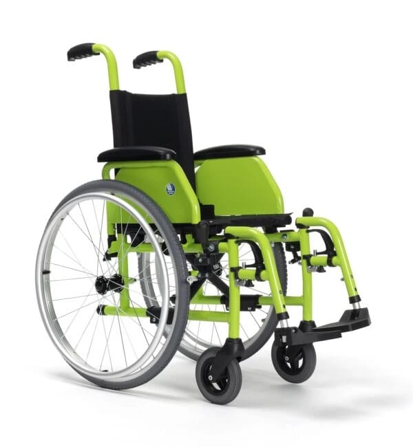 Child Steel Wheelchair | 36 cm | Compact and robust | Vermeiren | Jazz S50 Kids | High Quality | Made in Belgium