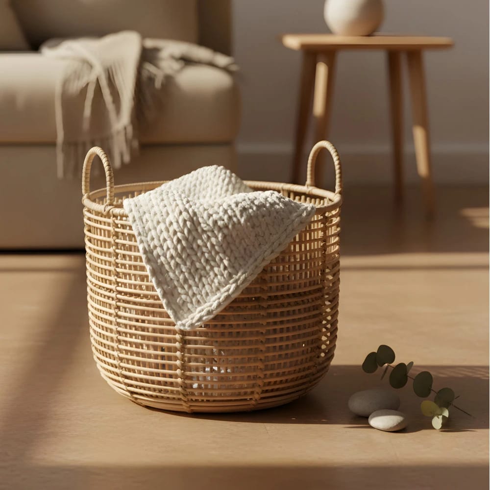 Straw Basket Large