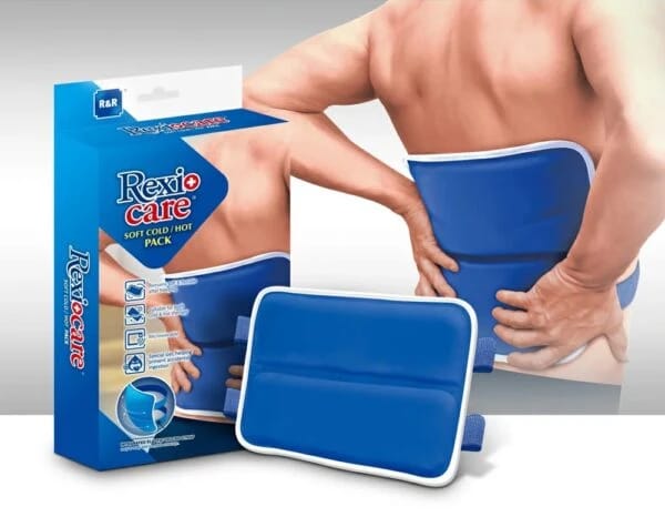 COLD / HOT Gel Therapy Packs | Wrap (Back) | 30 x 25 cm | Made in TAIWAN | R&R REXICARE SP-7217