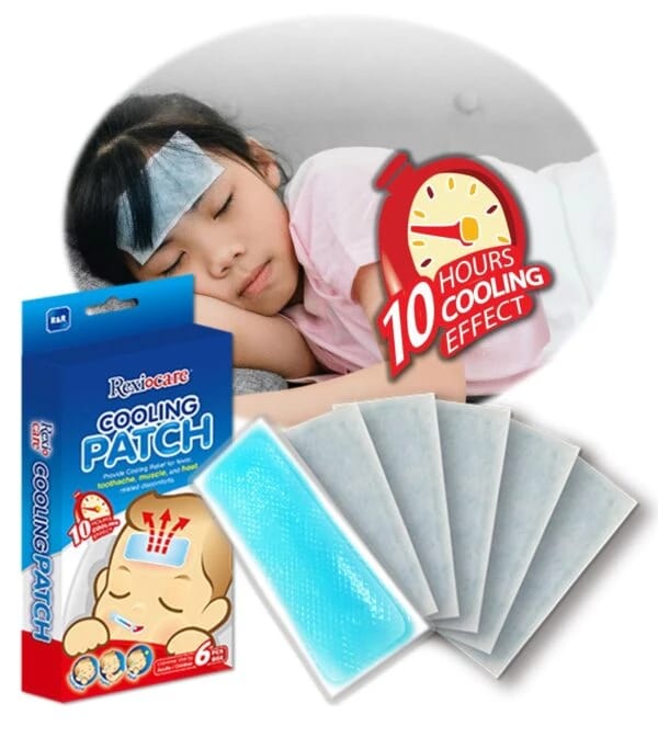 Cooling Patch | 10 Hours Cooling | Water-Based Relief
