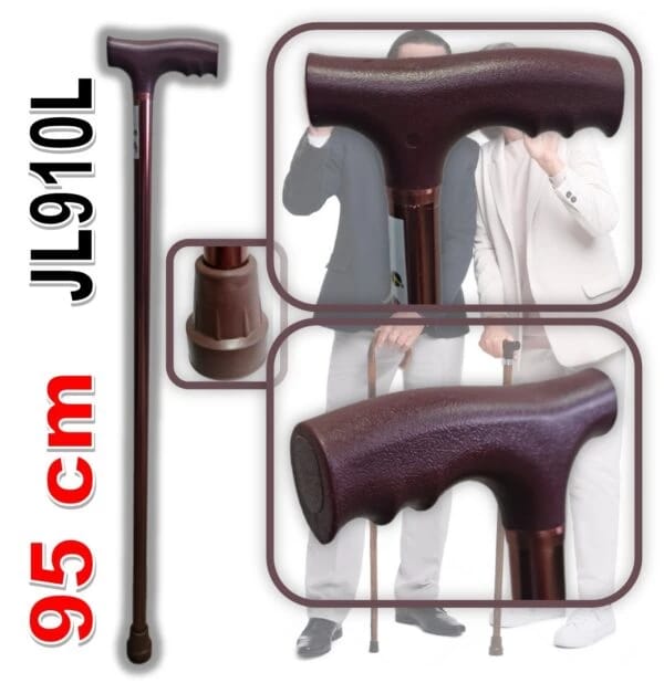 Cane | Aluminum Cane | Fixed | Height: 95 cm | 135 kg | JL910L