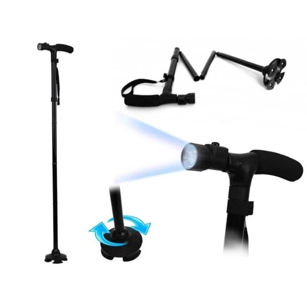 عكاز | عكاز ألومنيوم | عكاز سحري بمصباح LED