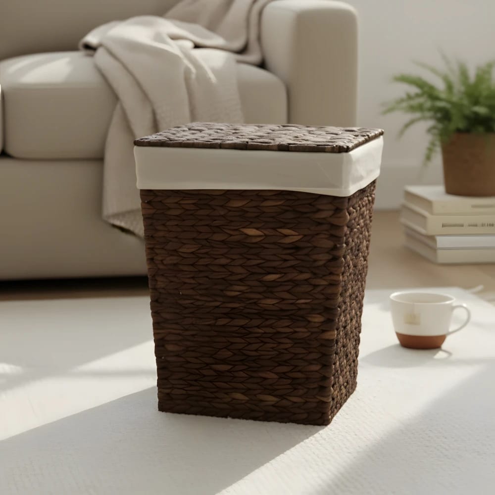 Straw Laundry Basket M