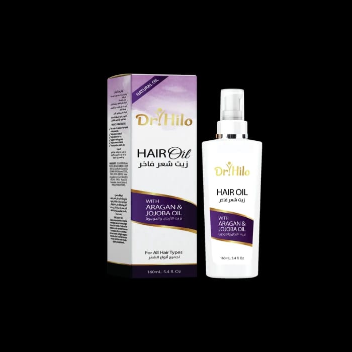 Hair Oil with Argan and Jojoba Oils for Strengthening and Thickening Hair