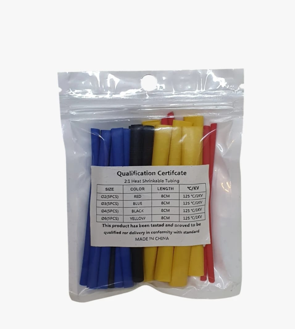 Versatile Multi-Color Heat Shrinkable Tubing Kit for Efficient Electrical Wire Connections Ideal for Hobbyists and Professionals from a Renowned Brand