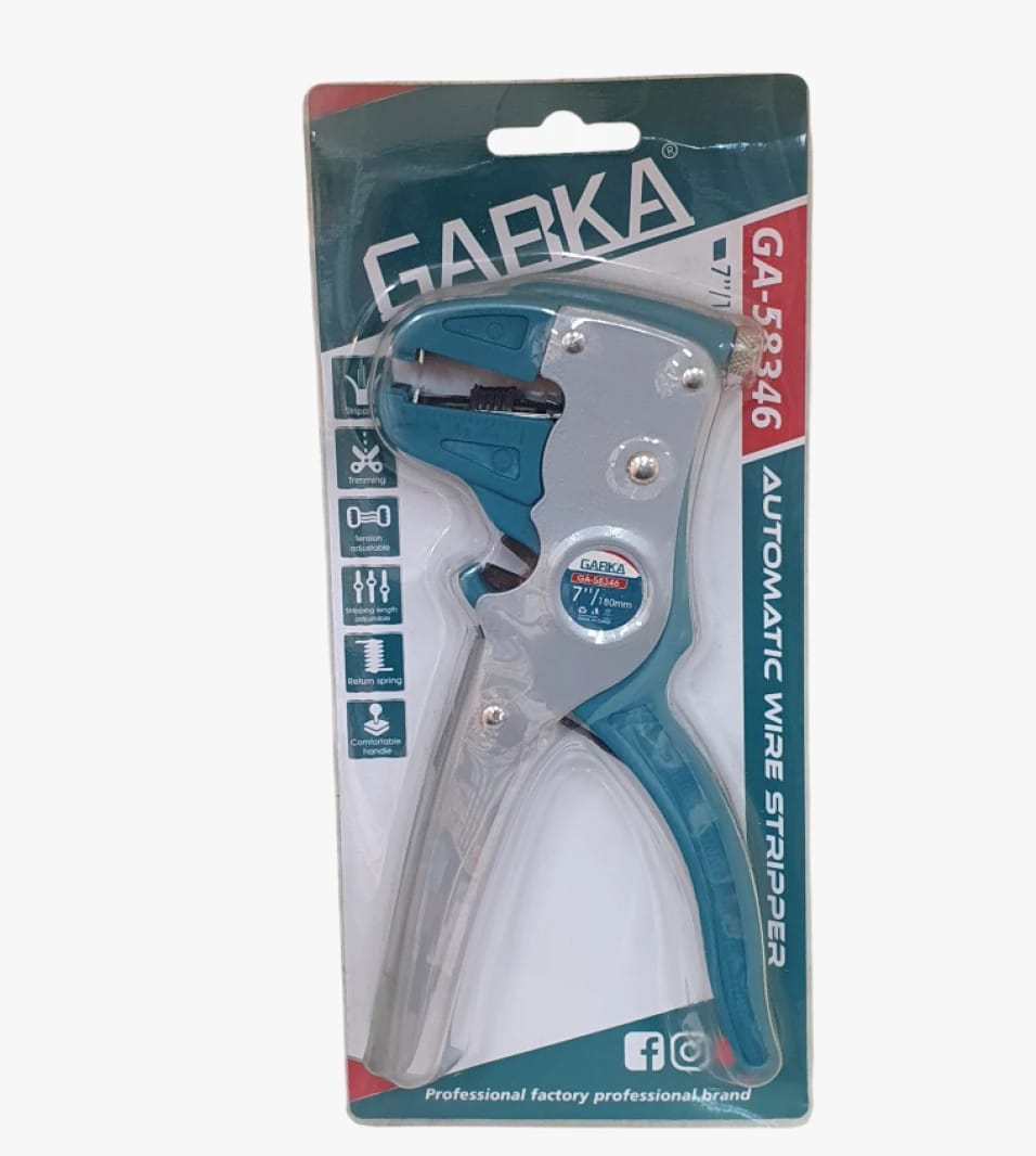 Garka GA-58346 Automatic Wire Stripper Professional Design Tool for Electricians and Home Tool Enthusiasts