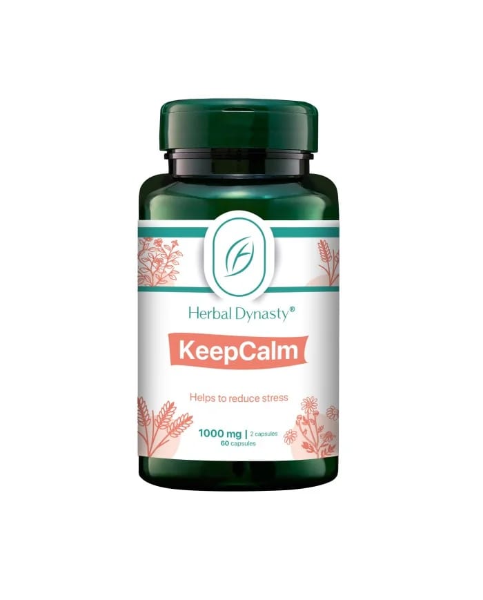 KeepCalm 500mg 60cap Herbal Dynasty