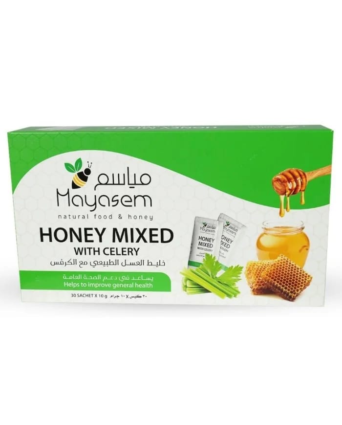 Honey Mixed With Celery 30 Sachets Mayasem
