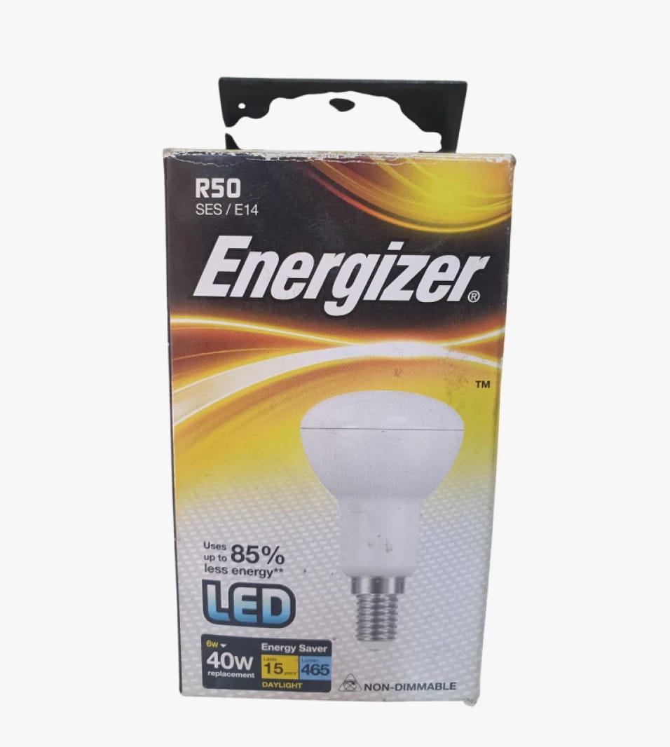 Energizer High Efficiency LED Bulb with Modern Design Ideal for All Users, Providing Bright White Light