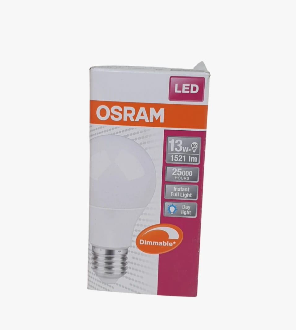 لمبة LED قابلة لتعديل الإضاءة من OSRAM للضوء النهاري مع كفاءة طاقة مذهلة، مثالية لجميع الاستخدامات المنزلية