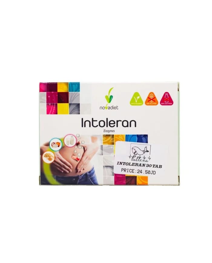 Intoleran Enzymes 30tab Novadiet