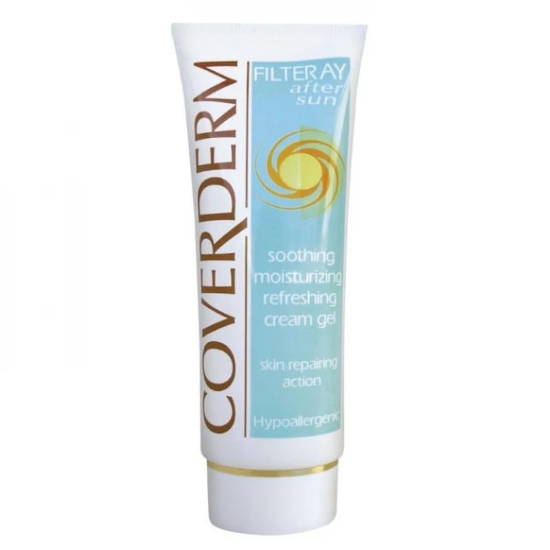 Coverderm Filteray After Sun Skin Repairing Action Cream Gel 100ml