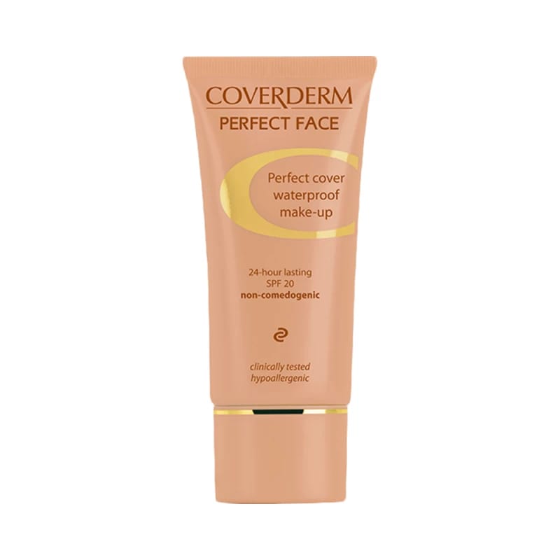 COVERDERM Perfect Face Waterproof Makeup for Acne and Discoloration SPF20 30ml Flawless Coverage 08