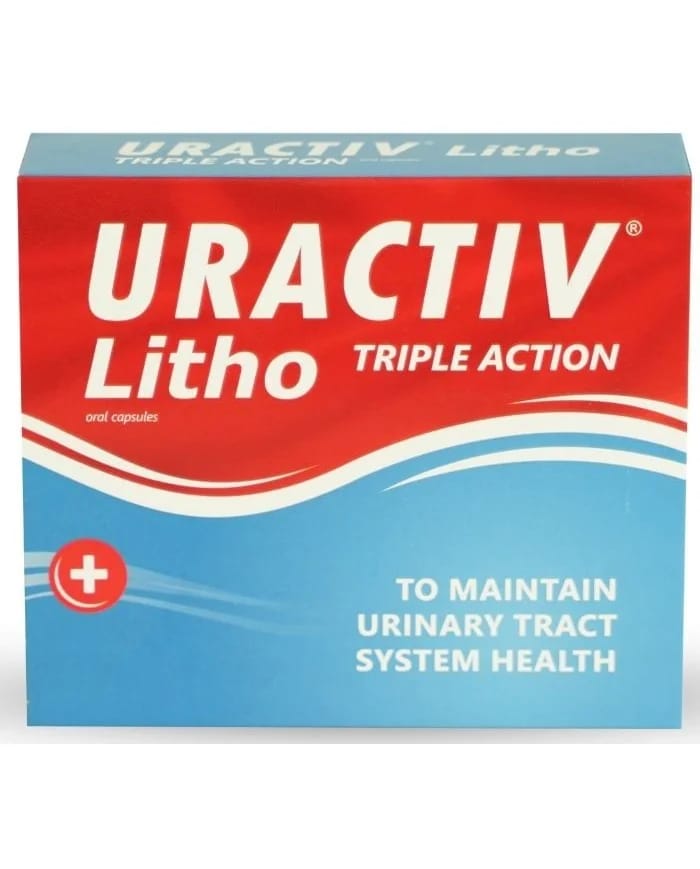 Uractive Litho ثلاثي المفعول 30 كبسولة فيتيرمان