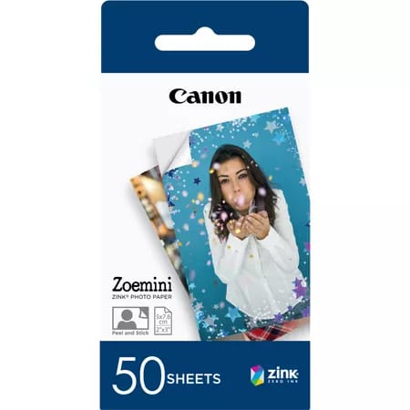 ورق صور Canon ZINK™ 2"x3" بــ50 ورقة