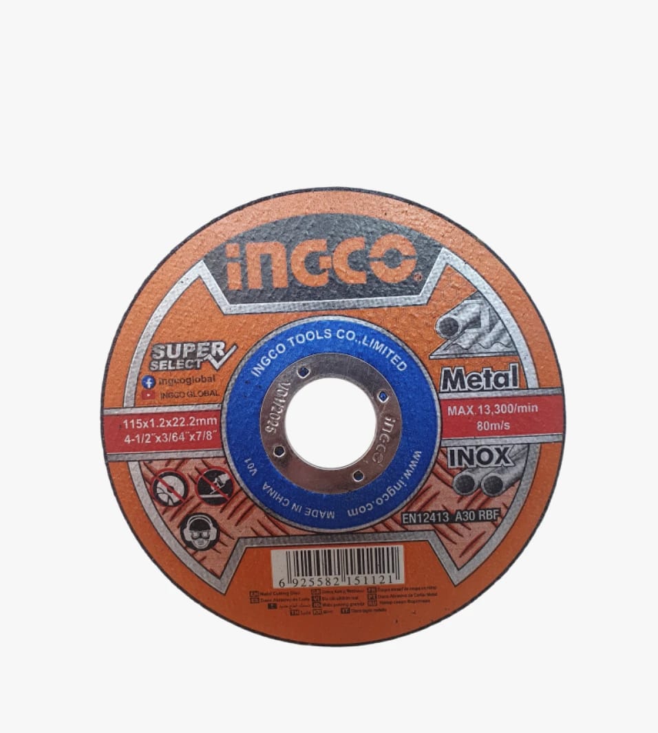 Ingco High-Performance Metal Cutting Disc for Professionals and Industrial Users Seeking Reliable Tools.