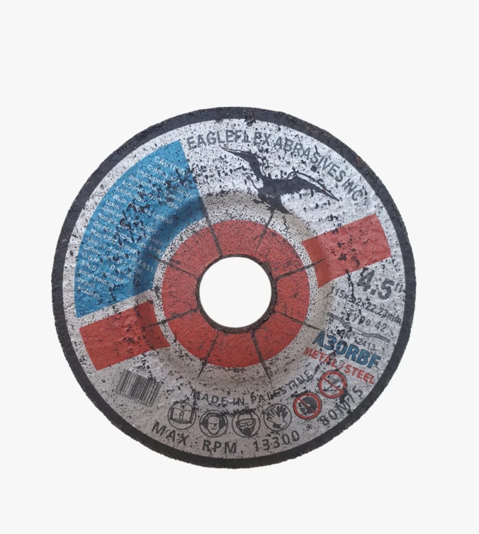 EagleFlex Metal Grinding Disc, 4.5 Inch Heavy Duty Wheel for Steel and Metal, Designed for Professional Users