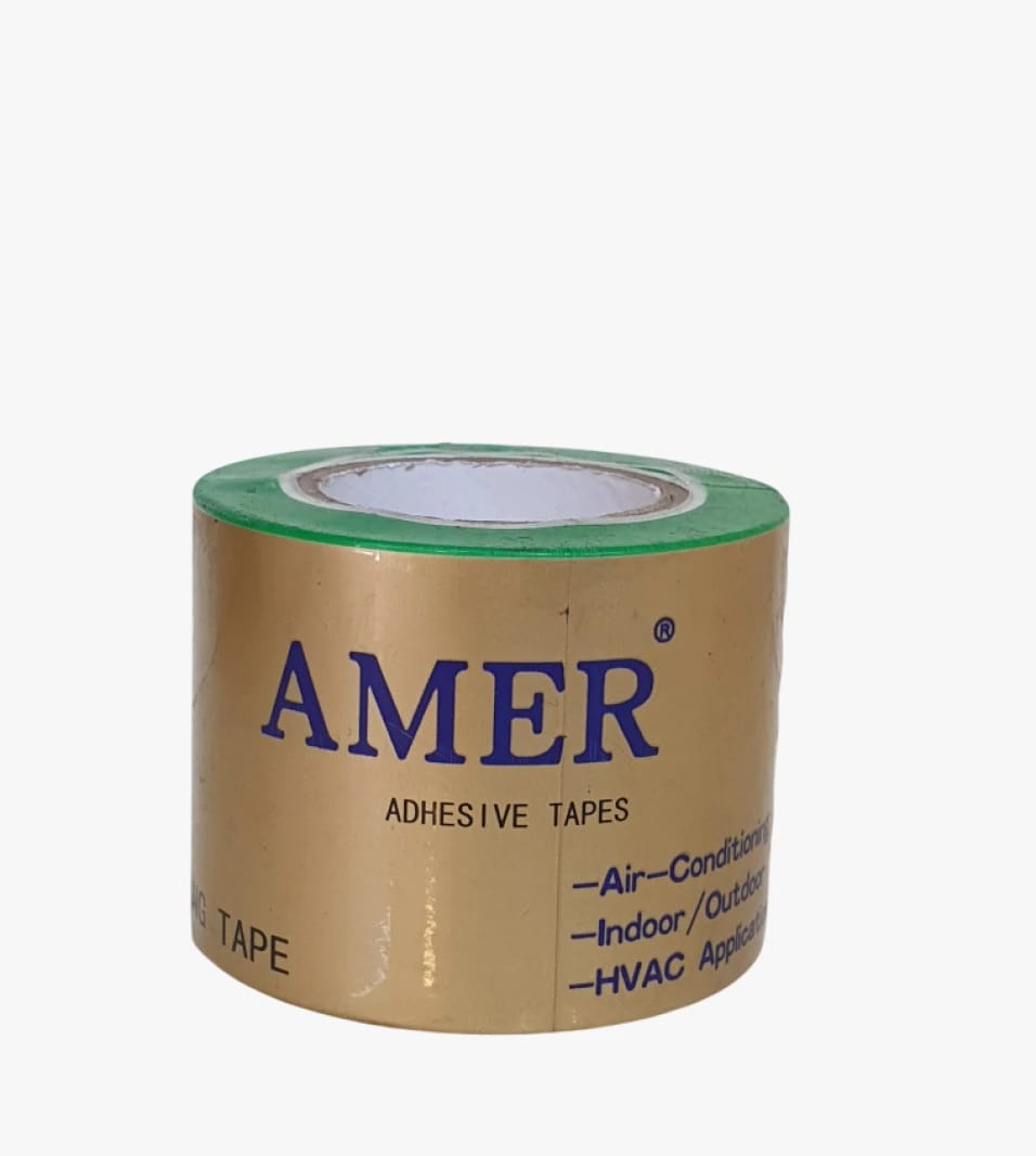 AMER Multipurpose Adhesive Tape for Air Conditioning, Indoor and Outdoor, 10m Length, for All Practical and Technical Needs