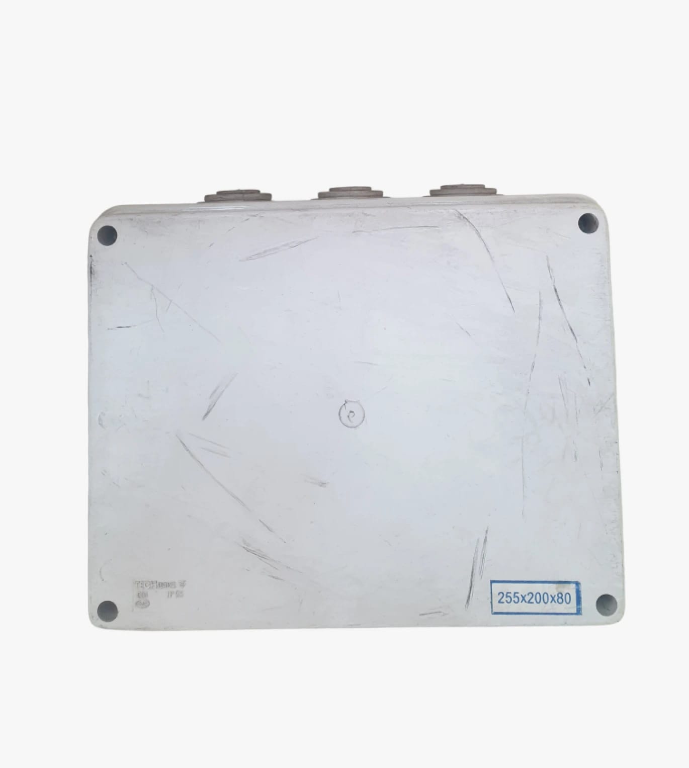 Treiman Multi-Hole Plastic Junction Box for Indoor and Outdoor Electrical Wiring