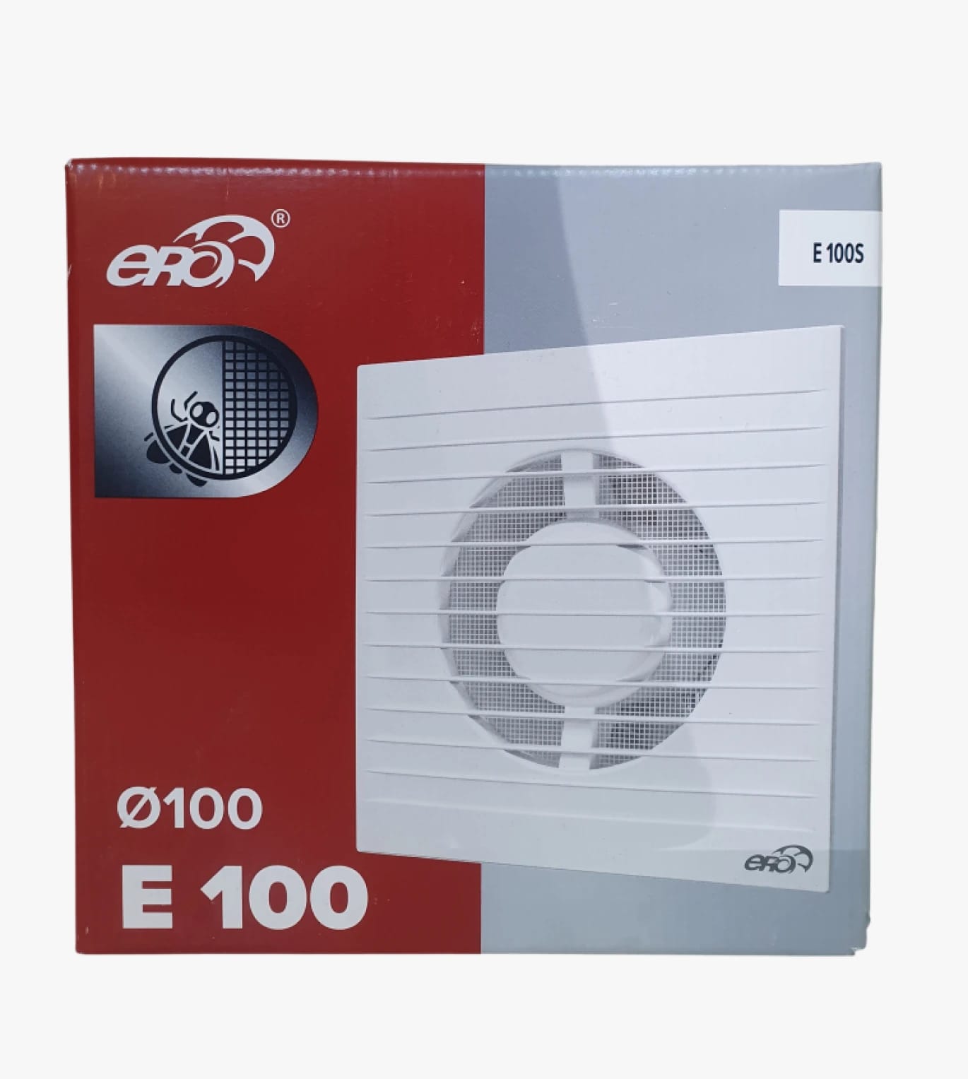 مروحة تهوية إيرا E100S تصميم أنيق للجدران مثالية للمنازل والمكاتب لتحسين جودة الهواء الداخلي