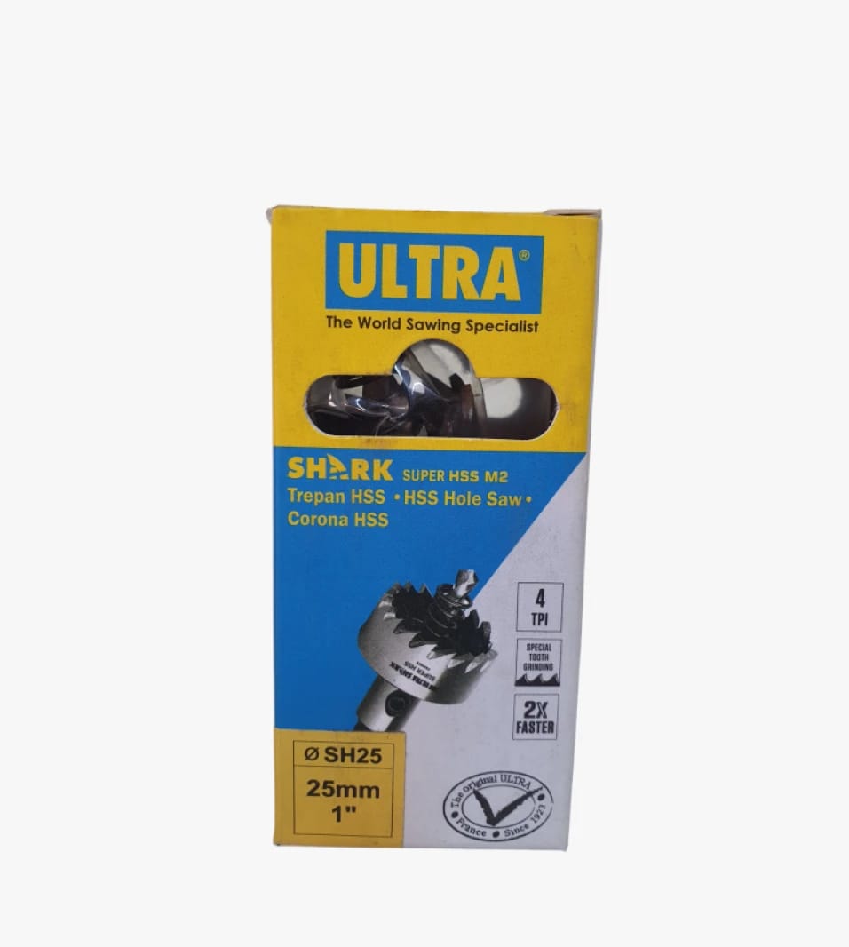ULTRA SHARK HSS Hole Cutter Advanced Design for Professional Use in Cutting Various Metals with Ease
