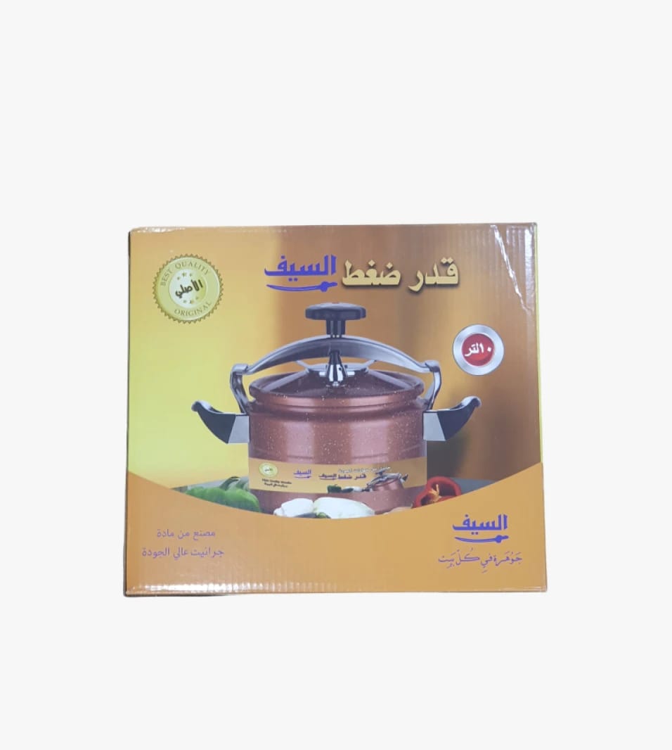 قدر ضغط السيف عالي الجودة للطهي والأمان، تصميم عملي وفعال، مثالي للطهاة المحترفين والمنازل