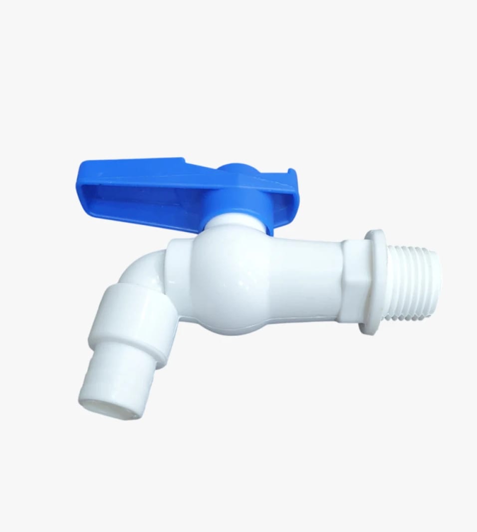 Durable Plastic Water Tap with Modern Design for Home, Garden, and Balcony Use Ideal for Water Flow Control