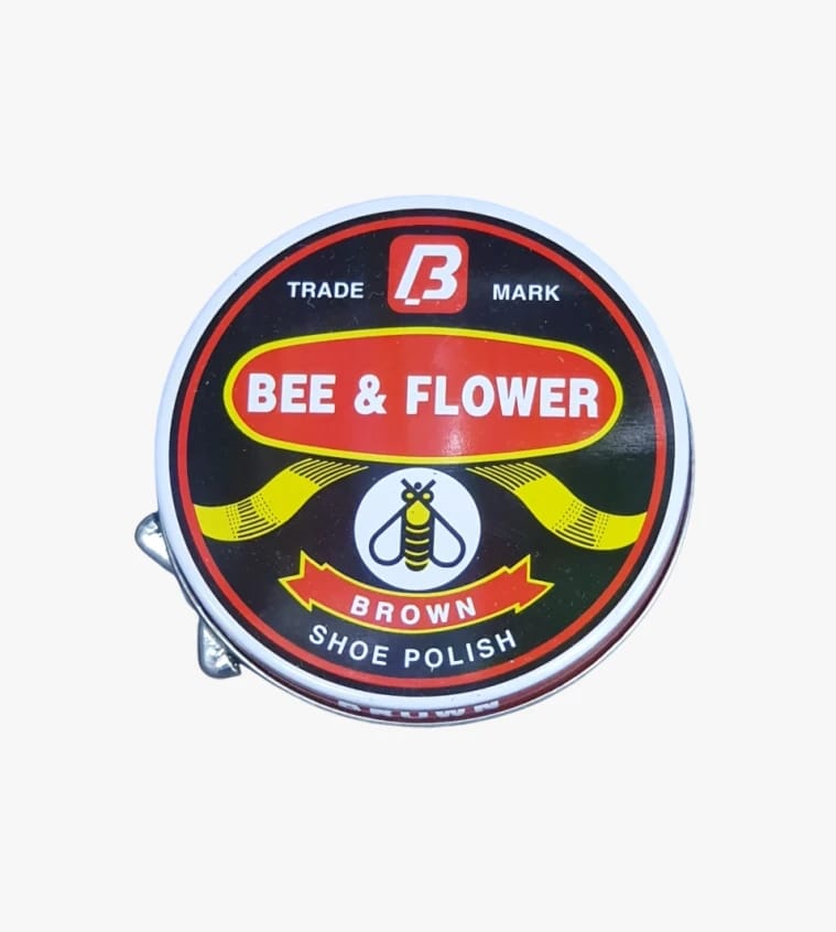 Bee & Flower Shoe Polish, Classic Design, Suitable for All Types of Shoes, Ideal Choice for Style Lovers