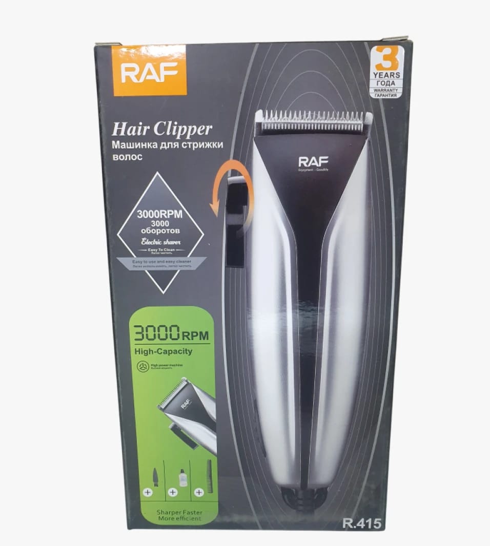 RAF Hair Clipper with High Efficiency Design for Grooming Perfection and Advanced Technology