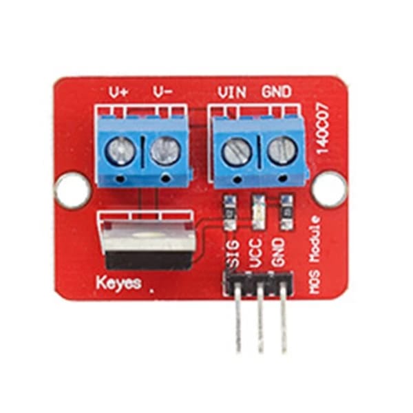 وحدة تشغيل MOS زر MOSFET العليا 0-24V IRF520