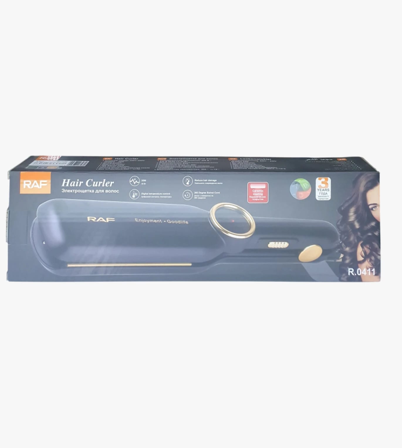 RAF Innovative and Stylish Hair Curler for Women, Luxury Design with Advanced Features for Optimal Results