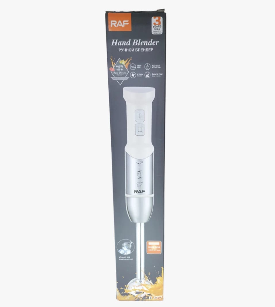 RAF Hand Blender for Quality and Innovation, Perfect for Smoothie and Health Drinks, High-Performance