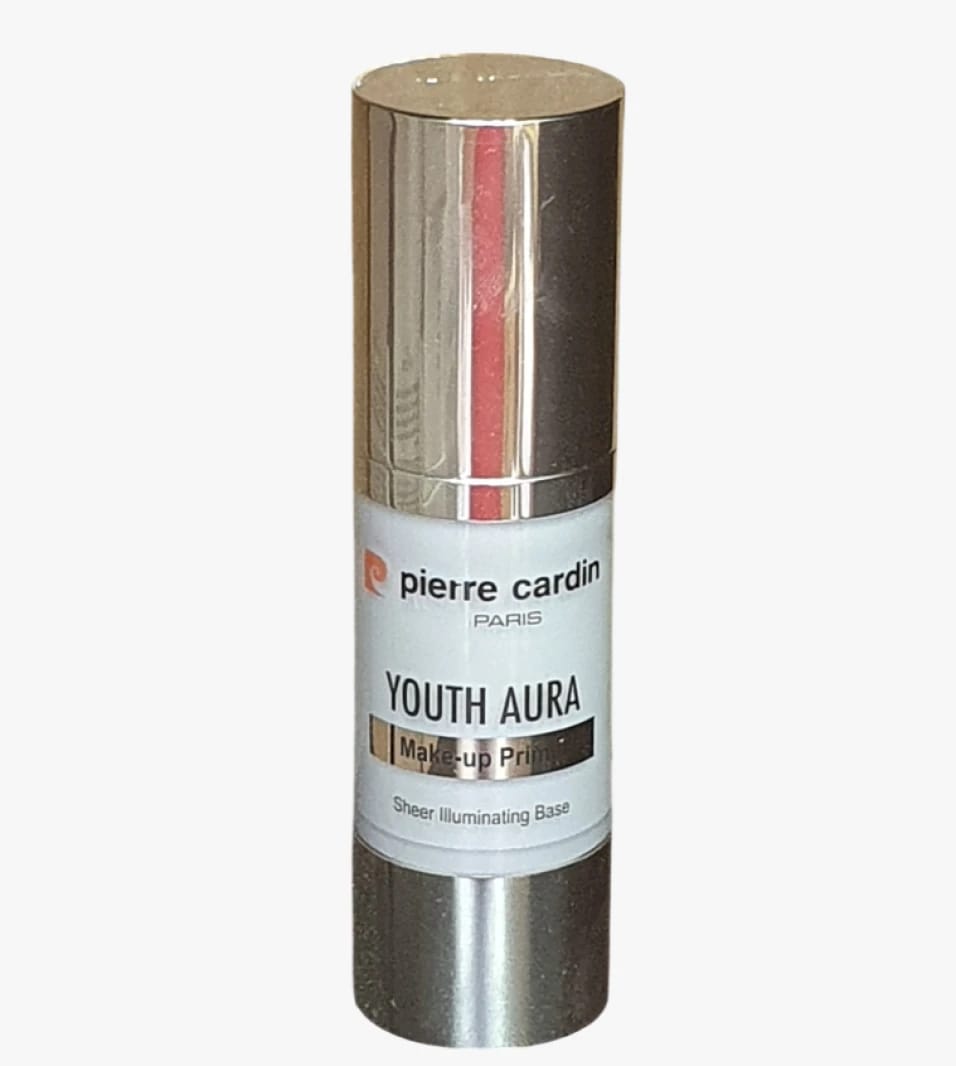 Pierre Cardin Youth Aura Makeup Primer in Sleek Packaging for All Skin Types for Natural and Youthful Glow
