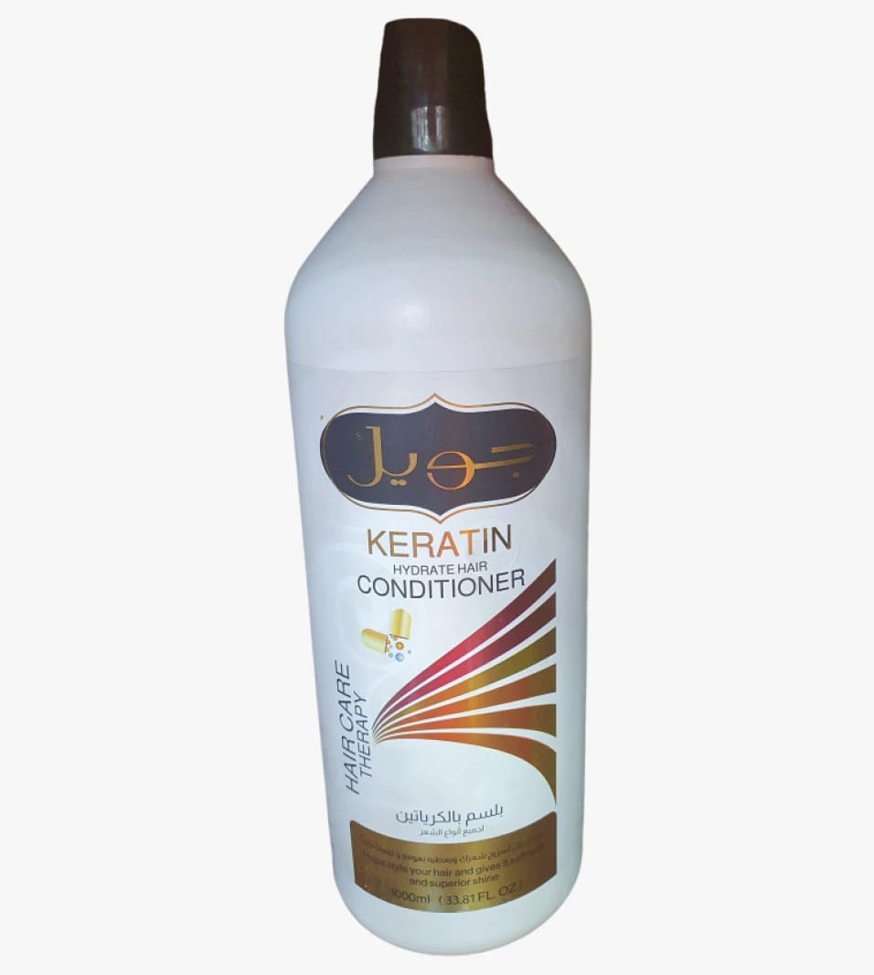 Jewel Keratin Infused Hair Conditioner for All Hair Types with Unique Formula for Hair Nourishment