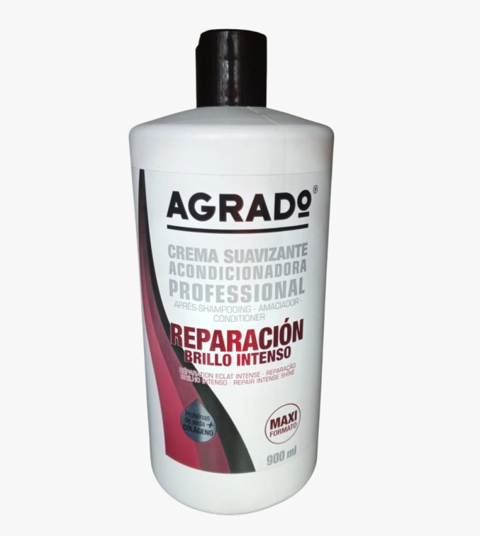 AGRADO Professional Smoothing and Moisturizing Conditioner with Unique Design for Perfect Hair Results
