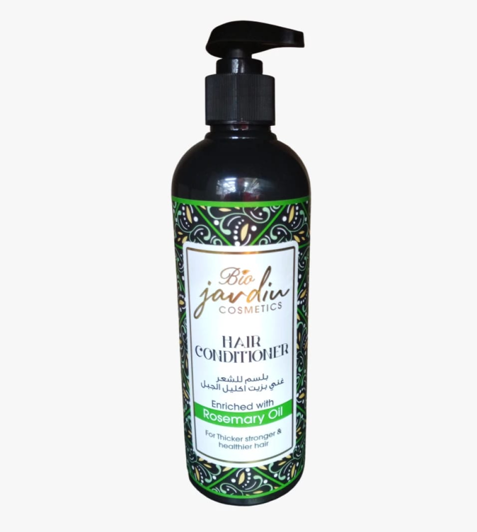 Bio Jardin Hair Conditioner with Rosemary Oil, Nourishing Formula for All Hair Types, Healthy and Shiny Hair