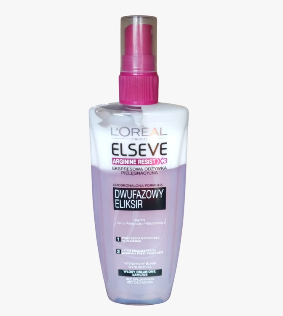 Elseve Arginine Resist X3 Express Conditioner with Unique Design for Weak and Fragile Hair with Dual Phase Formula