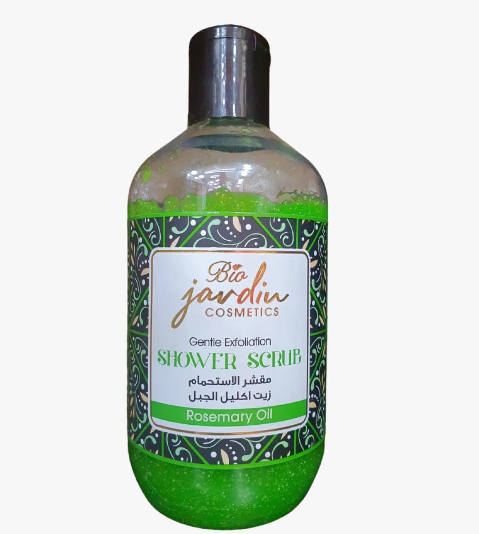 Bio Jardin Cosmetics Shower Scrub with Luxurious Moisturizing Oils for Soft and Supple Skin, Exquisite Skincare