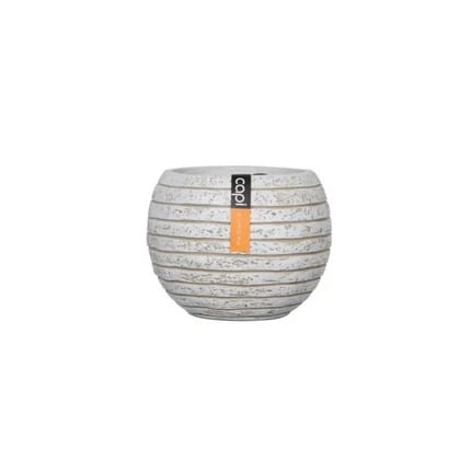 Small Kuwaiti European Flowerpot - White 10 * 9 cm