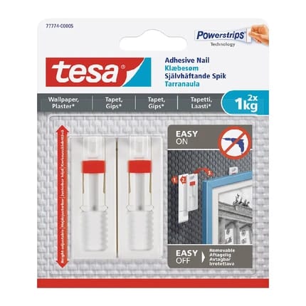 Tesa Adhesive Hook Set of 2